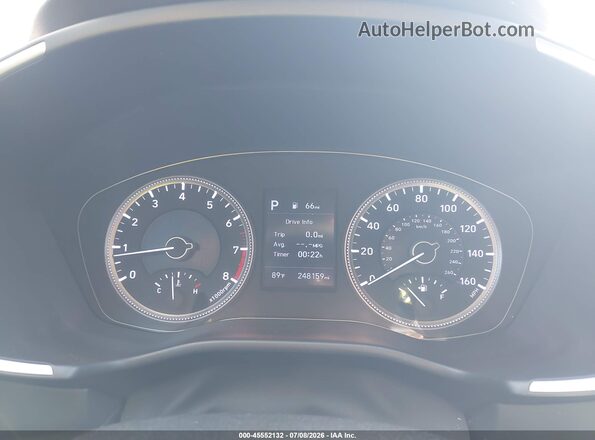 5NMS23AD4KH126371 2019 HYUNDAI SANTA FE Gray Rear seats view
