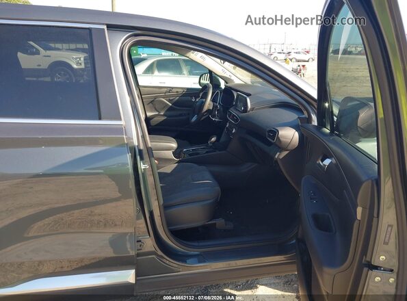 5NMS23AD4KH126371 2019 HYUNDAI SANTA FE Gray Front interior view