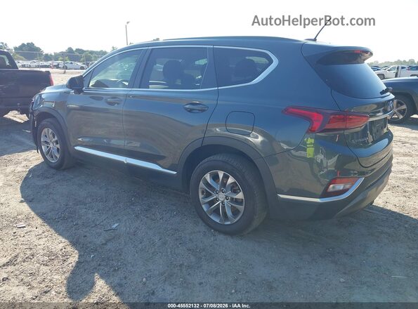 5NMS23AD4KH126371 2019 HYUNDAI SANTA FE Gray Rear left