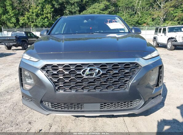 5NMS23AD4KH126371 2019 HYUNDAI SANTA FE Gray Rear interior view