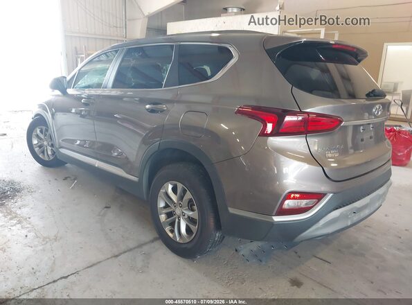 5NMS23AD5KH044830 2019 HYUNDAI SANTA FE Gray უკანა მარცხენა