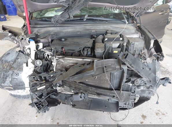 5NMS23AD5KH044830 2019 HYUNDAI SANTA FE Gray უკანა ხედი