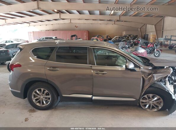 5NMS23AD5KH044830 2019 HYUNDAI SANTA FE Gray უკანა სალონის ხედი