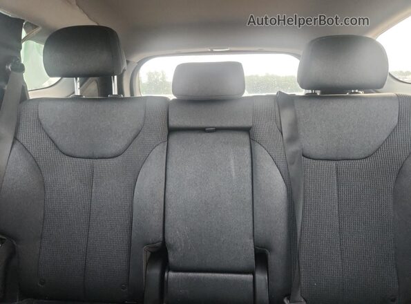 5NMS23AD5KH097009 2019 HYUNDAI SANTA Red უკანა სავარძლების ხედი