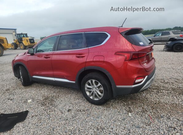 5NMS23AD5KH097009 2019 HYUNDAI SANTA Red უკანა მარცხენა