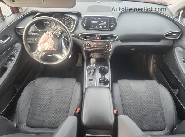 5NMS23AD5KH097009 2019 HYUNDAI SANTA Red წინა პანელის ხედი