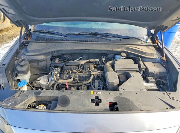 5NMS23AD5KH111653 2019 HYUNDAI SANTA Silver Շարժիչի բաժամունքի տեսք
