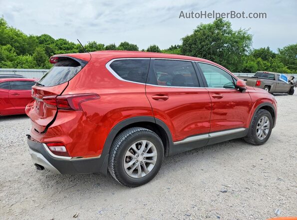 5NMS23AD5KH130168 2019 HYUNDAI SANTA Orange Tył prawy
