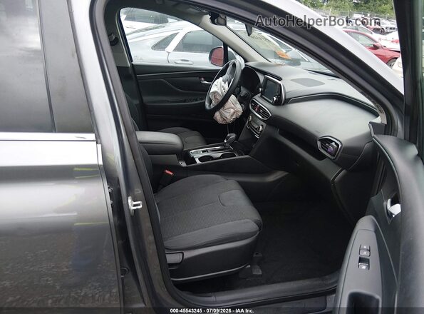 5NMS23AD5LH157548 2020 HYUNDAI SANTA FE Gray წინა სალონის ხედი