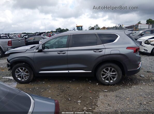 5NMS23AD5LH157548 2020 HYUNDAI SANTA FE Gray სალონის 360-გრადუსიანი ხედი