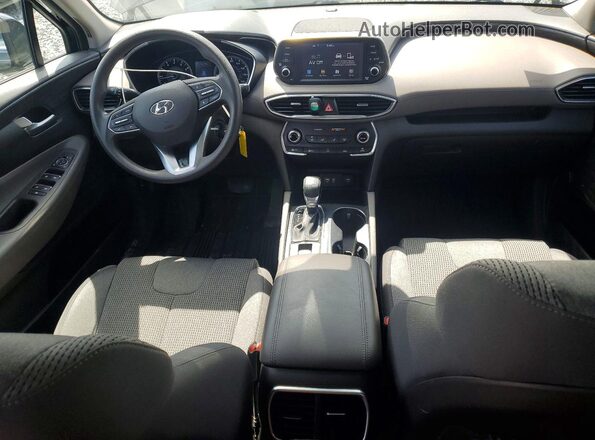 5NMS23AD5LH181591 2020 HYUNDAI SANTA Black Вид панелі приладів