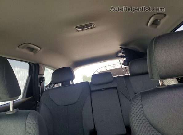 5NMS23AD5LH181591 2020 HYUNDAI SANTA Black Вид задніх сидінь