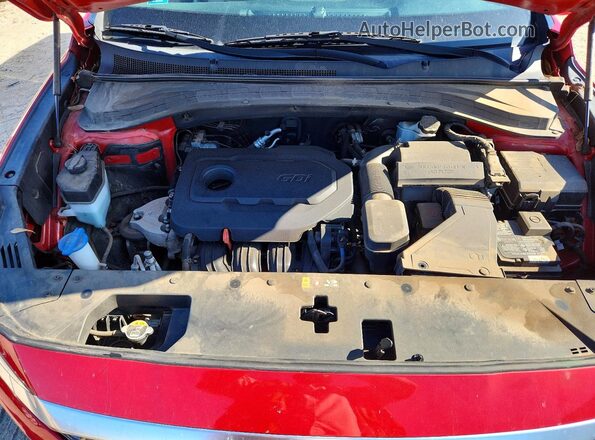 5NMS23AD5LH185026 2020 HYUNDAI SANTA Red Շարժիչի բաժամունքի տեսք