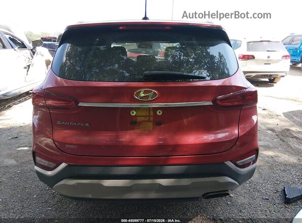 5NMS23AD6KH009424 2019 HYUNDAI SANTA FE Red 