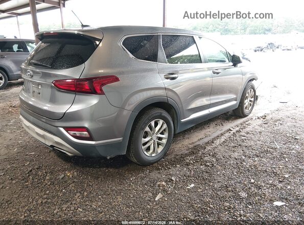 5NMS23AD6KH083720 2019 HYUNDAI SANTA FE Gray Задня права чверть
