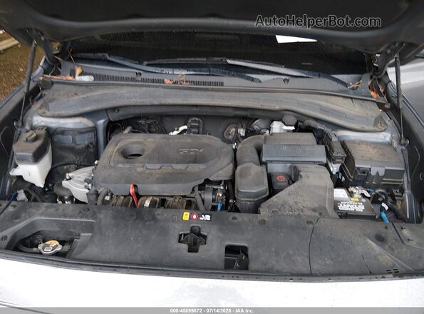 5NMS23AD6KH083720 2019 HYUNDAI SANTA FE Gray Вид ззаду