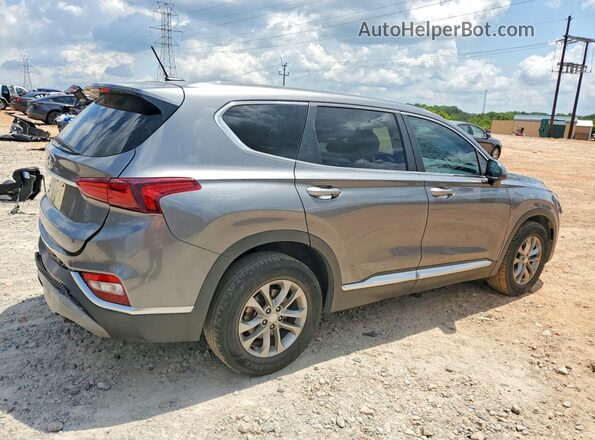 5NMS23AD7KH036017 2019 HYUNDAI SANTA Серый Задняя правая четверть