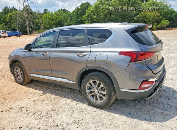 5NMS23AD7KH036017 2019 HYUNDAI SANTA Серый Задняя левая четверть