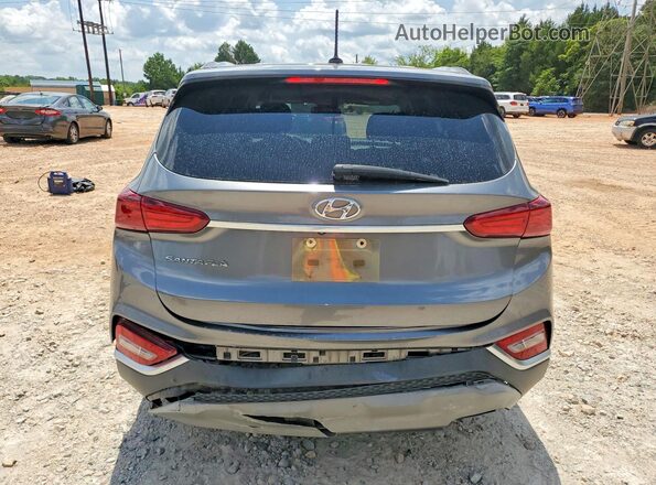 5NMS23AD7KH036017 2019 HYUNDAI SANTA Серый Вид сзади