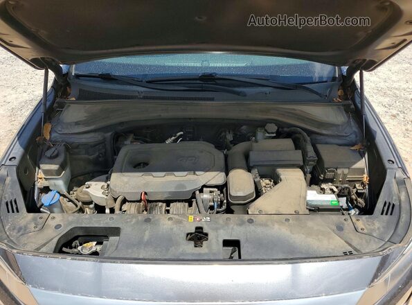 5NMS23AD7KH036017 2019 HYUNDAI SANTA Серый Вид подкапотного пространства
