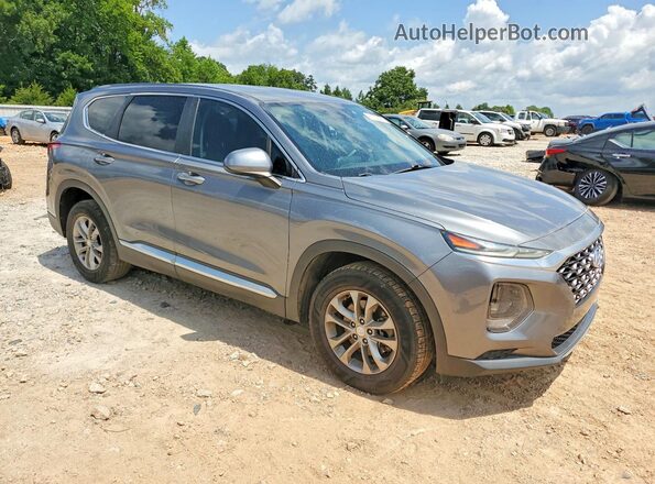 5NMS23AD7KH036017 2019 HYUNDAI SANTA Серый Передняя правая четверть