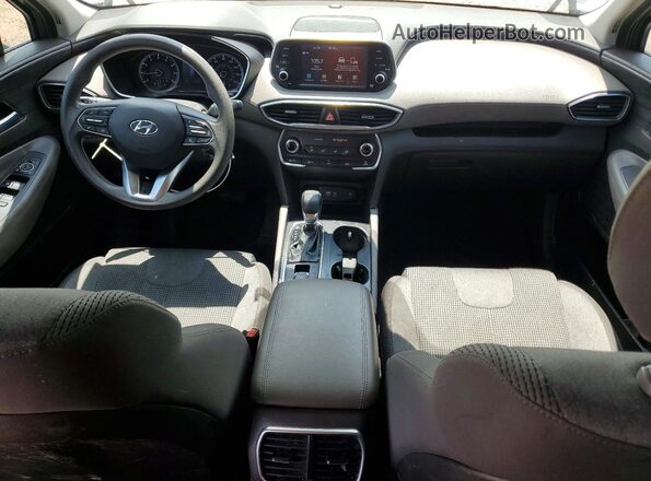 5NMS23AD7KH036017 2019 HYUNDAI SANTA Серый Вид панели приборов