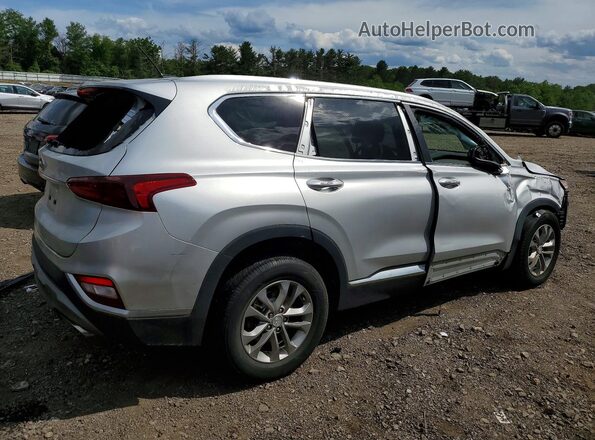 5NMS23AD7KH036079 2019 HYUNDAI SANTA Silver Հետևի աջ