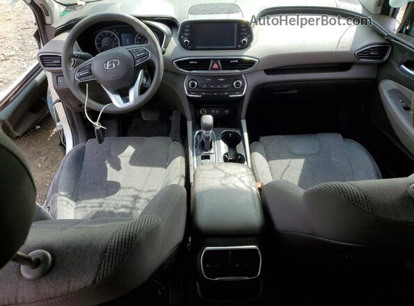 5NMS23AD7KH036079 2019 HYUNDAI SANTA Silver Առջևի վահանակի տեսք