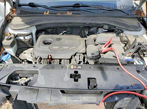 5NMS23AD7KH036079 2019 HYUNDAI SANTA Silver Սալոնի հետևի տեսք