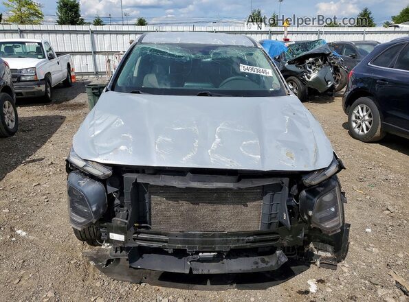 5NMS23AD7KH036079 2019 HYUNDAI SANTA Silver Դիմացի տեսք