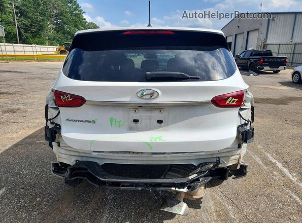 5NMS23AD7KH064335 2019 HYUNDAI SANTA White Widok z tyłu