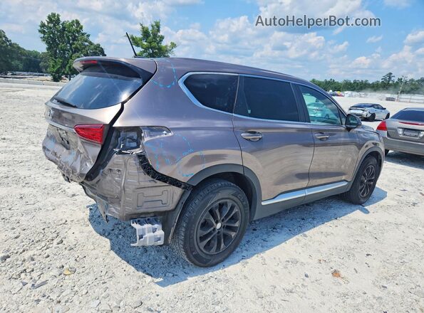 5NMS23AD7LH180233 2020 HYUNDAI SANTA Tan Trasero derecho