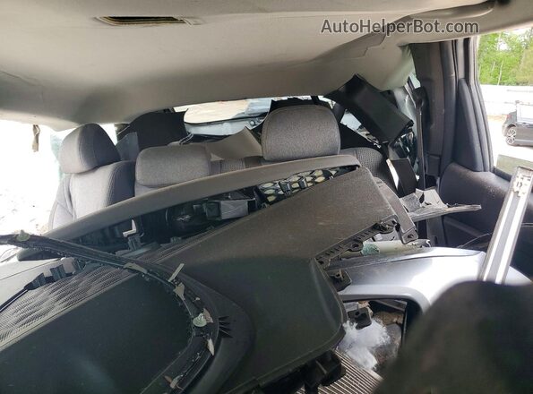 5NMS23AD7LH194326 2020 HYUNDAI SANTA Silver Rear seats view