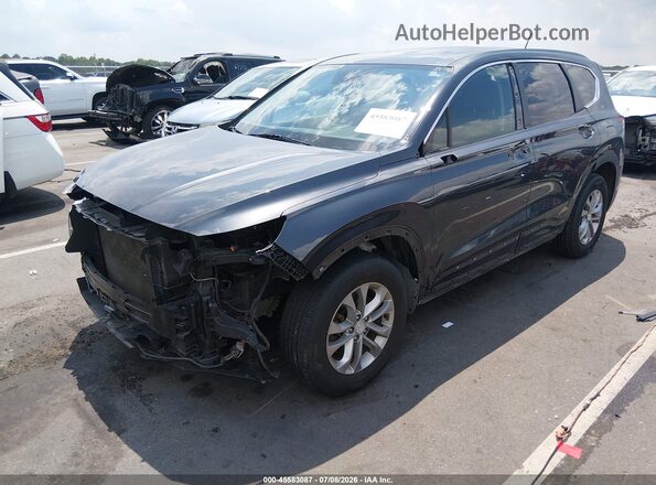 5NMS23AD7LH278789 2020 HYUNDAI SANTA FE Gray Przód lewy