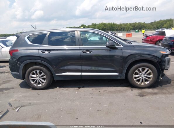 5NMS23AD7LH278789 2020 HYUNDAI SANTA FE Gray Widok wnętrza 360 stopni
