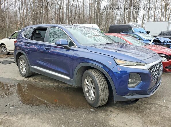 5NMS23AD8KH020764 2019 HYUNDAI SANTA Blue Առջևի աջ