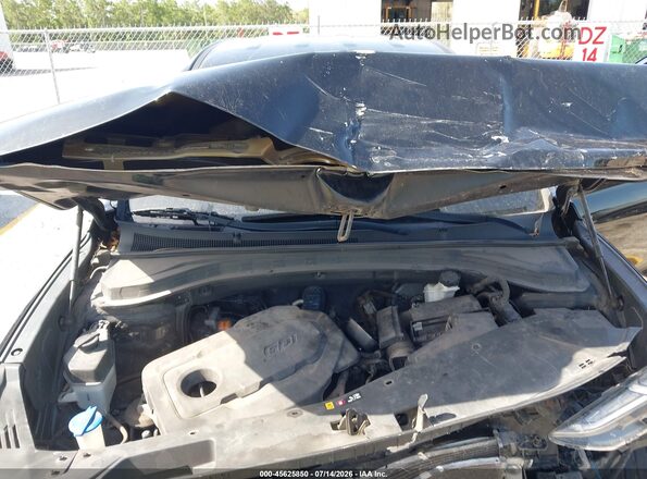 5NMS23AD8KH074565 2019 HYUNDAI SANTA FE Black Rear view