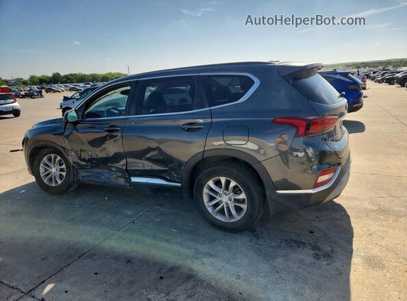5NMS23AD8KH099644 2019 HYUNDAI SANTA Gray Rear left
