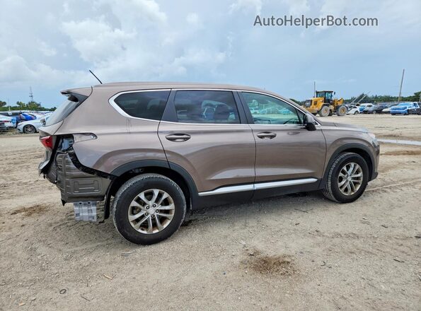 5NMS23AD8KH130861 2019 HYUNDAI SANTA Brown Tył prawy