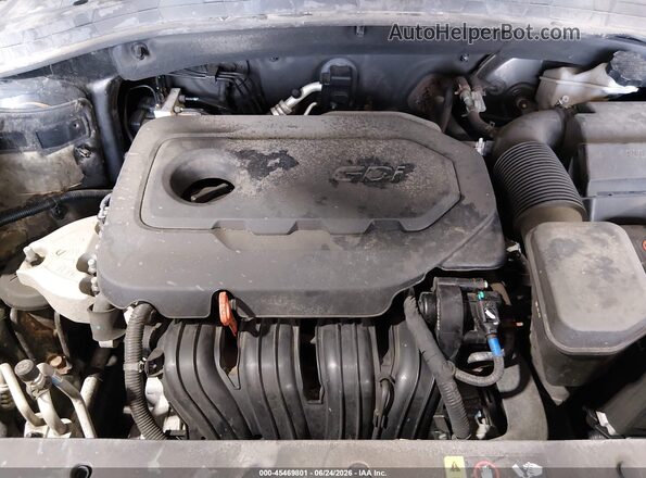 5NMS23AD8KH135543 2019 HYUNDAI SANTA FE Black Вид ззаду