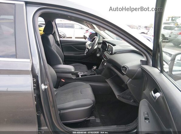 5NMS23AD8LH253934 2020 HYUNDAI SANTA FE Blue Widok wnętrza z przodu