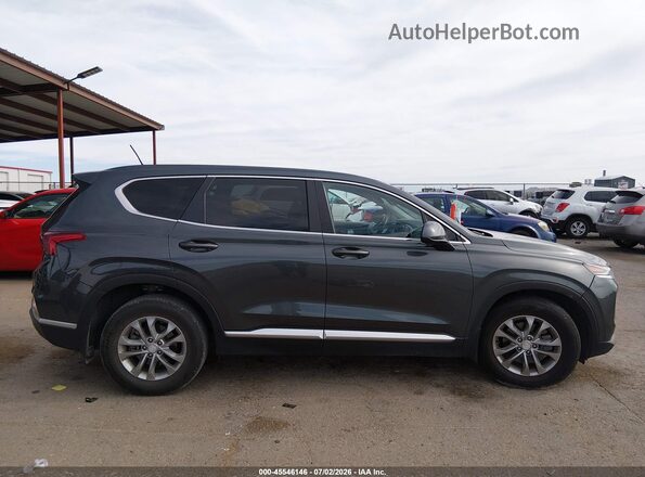5NMS23AD8LH253934 2020 HYUNDAI SANTA FE Blue Widok zestawu wskaźników