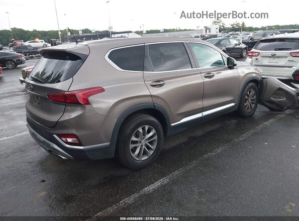 5NMS23AD9KH015878 2019 HYUNDAI SANTA FE Brown Tył prawy