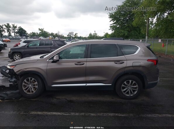 5NMS23AD9KH015878 2019 HYUNDAI SANTA FE Brown Widok wnętrza 360 stopni