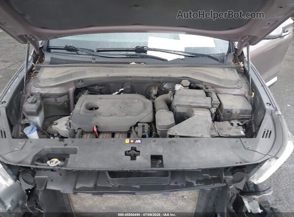 5NMS23AD9KH015878 2019 HYUNDAI SANTA FE Brown Widok z tyłu