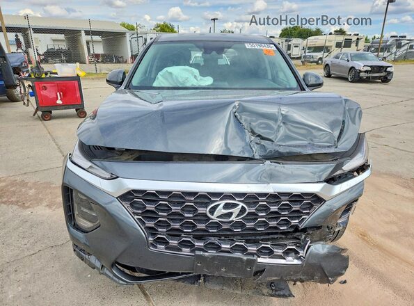 5NMS23AD9LH261394 2020 HYUNDAI SANTA Gray Դիմացի տեսք