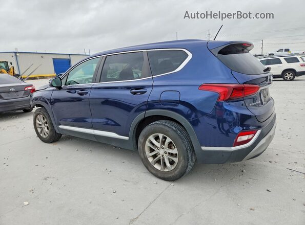 5NMS23ADXKH013511 2019 HYUNDAI SANTA Blue Հետևի ձախ