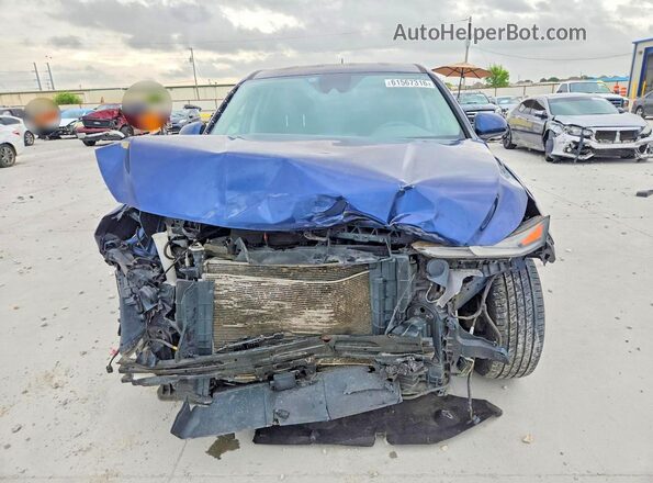 5NMS23ADXKH013511 2019 HYUNDAI SANTA Blue Դիմացի տեսք