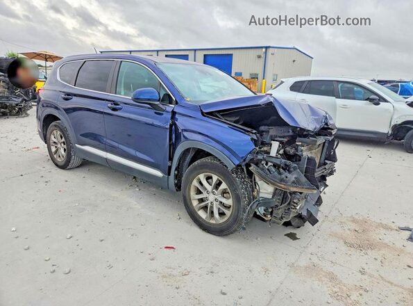 5NMS23ADXKH013511 2019 HYUNDAI SANTA Blue Առջևի աջ