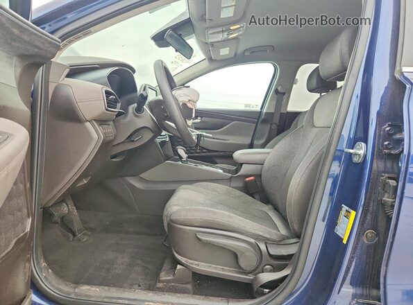 5NMS23ADXKH013511 2019 HYUNDAI SANTA Blue Սալոնի դիմացի տեսք